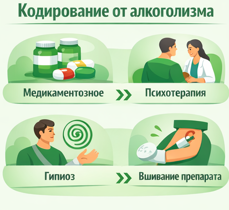 кодирование от алкоголизма в Щербинке Санати